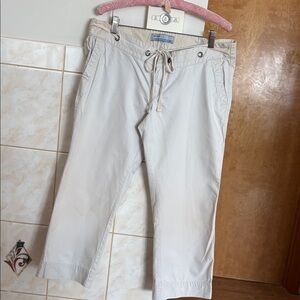 Women’s Maternity White Casual Pants